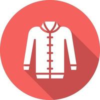 icono de vector de chaqueta