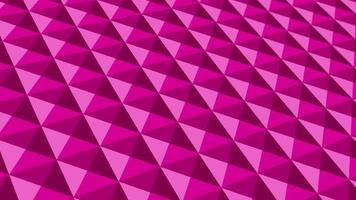 animated abstract pattern with geometric elements in pink tones gradient background video