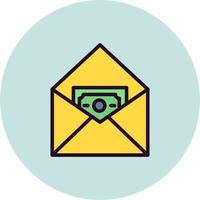 Cash Envelope Vector Icon