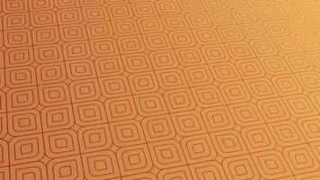 animated abstract pattern with geometric elements in yellow-orange tones gradient background video