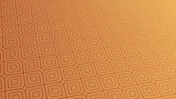 animated abstract pattern with geometric elements in yellow-orange tones gradient background video