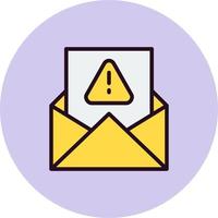 Spam Warning Vector Icon