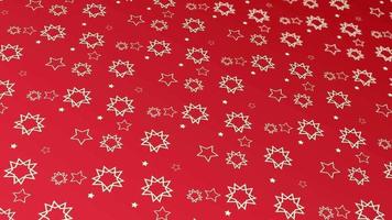 animated abstract pattern with geometric elements in red tones gradient background video