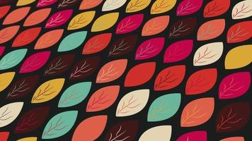 animated abstract pattern with geometric elements in multicolored tones gradient background video