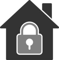 Secure Home Vector Icon