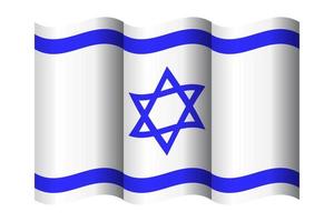 Flag of Israel. Flag of the Israel vector page symbol for web site design. Israil flag logo, app, UI. Israile flag Vector illustration, EPS10