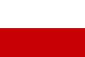 Flag of Poland. Flag of the Polish Republic vector page symbol for your web site design Syria flag logo, app, UI. Poland flag Vector illustration, EPS10