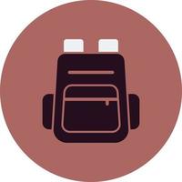 Backpack Vector Icon