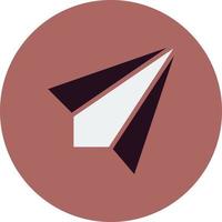 Paper Plane Vector Icon