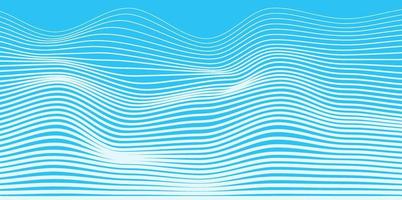 abstract wave line contour background vector