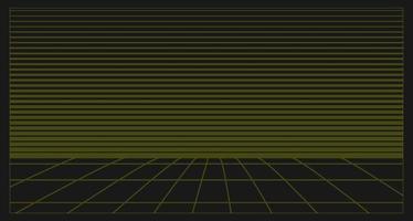black 3d wireframe grid line background vector
