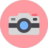 icono de vector de cámara de fotos