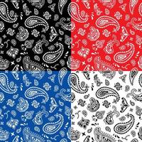 Bandana Seamless Pattern vector