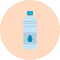 icono de vector de botella de agua