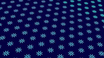 animated abstract pattern with geometric elements in blue tones gradient background video