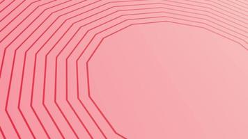 animated abstract pattern with geometric elements in pink tones gradient background video
