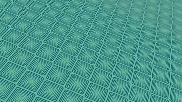 Animated abstract pattern with geometric elements in green tones. gradient background video