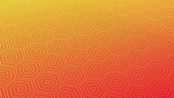 animated abstract pattern with geometric elements in pink-gold tones gradient background video