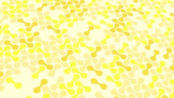 animated abstract pattern with geometric elements in golden yellow tones gradient background video