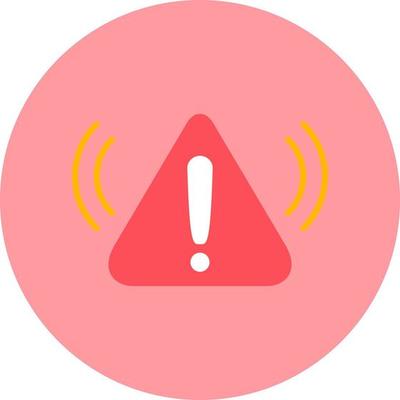 Caution Warning Vector Icon