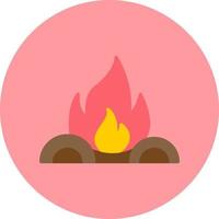 Campfire Vector Icon