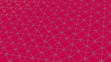 animated abstract pattern With geometric elements in retro vintage tones. gradient background video