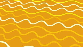 animated abstract pattern with geometric elements in golden yellow tones gradient background video