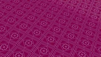 animated abstract pattern with geometric elements in pink tones gradient background video