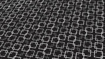 animated abstract pattern with geometric elements in black-gray tones gradient background video