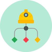 Work Flow Vector Icon
