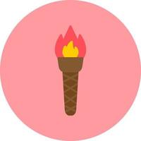 Torch Vector Icon