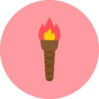 Torch Vector Icon