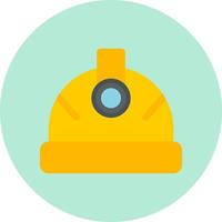 Engineer Helmet Vector Icon