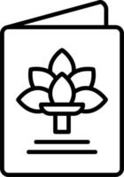 Greeting Card Vector Icon
