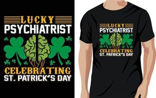 St. Patrick's day t-shirt design vector