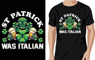 St. Patrick's day t-shirt design vector