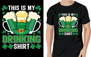 St. Patrick's day t-shirt design vector