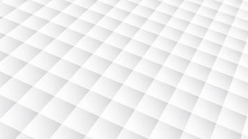animiert abstrakt Muster mit geometrisch Elemente im weiß grau Töne Gradient Hintergrund video