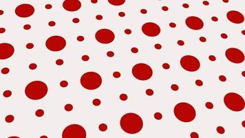 animated abstract pattern with geometric elements in red tones gradient background video