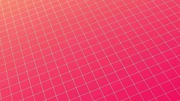 animiert abstrakt Muster mit geometrisch Elemente im rosa-gold Töne Gradient Hintergrund video