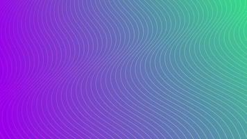 animiert abstrakt Muster mit geometrisch Elemente im Blau Violett Töne Gradient Hintergrund video