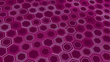 animated abstract pattern with geometric elements in pink tones gradient background video