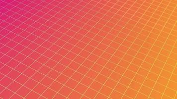 animated abstract pattern with geometric elements in yellow-orange tones gradient background video