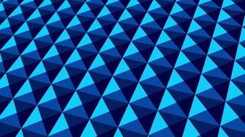 animated abstract pattern with geometric elements in blue tones gradient background video