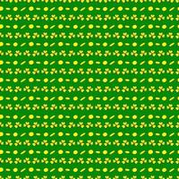 SAINT PATRICK'S DAY seamless pattern with clover vector