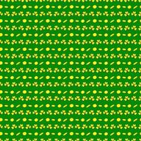 SAINT PATRICK'S DAY seamless pattern with clover vector