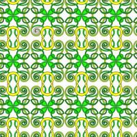 SAINT PATRICK'S DAY seamless pattern with clover vector