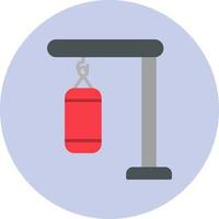 Boxing Bag Vector Icon