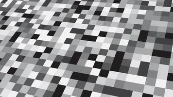 animerad abstrakt mönster med geometrisk element i vit-grå toner lutning bakgrund video