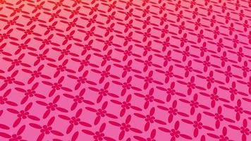 animated abstract pattern with geometric elements in red tones gradient background video